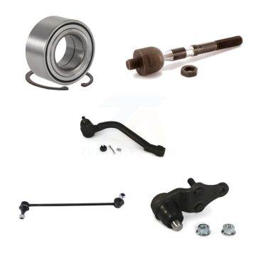 Front Left Bearing Lower Ball Joint Tie Rod End Link Kit (5Pc) For Kia Optima GAS engine K77-101095