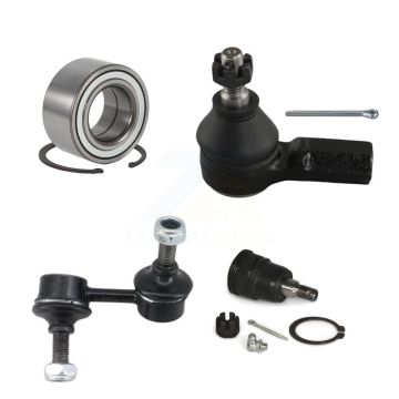 Front Left Wheel Bearing Lower Ball Joint Outer Tie Rod Sway Bar Link Kit For Honda Civic K77-101100
