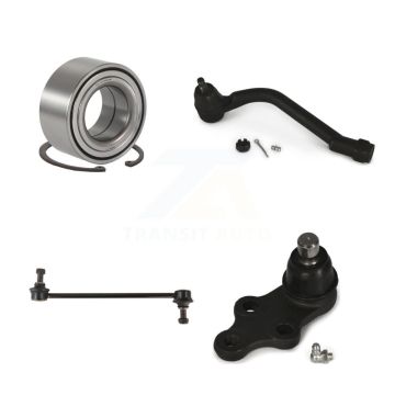 Front Left Wheel Bearing Lower Ball Joint Outer Tie Rod & Link Kit For Hyundai Tucson Kia K77-101105