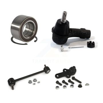 Front Left Wheel Bearing Lower Ball Joint Outer Tie Rod Sway Bar Link Kit For Ford Focus K77-101106