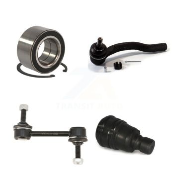 Front Left Bearing Lower Ball Joint Outer Tie Rod End Link Kit For Ford Edge Lincoln MKX K77-101116