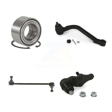 Front Left Bearing Lower Ball Joint Outer Tie Rod Link Kit For Kia Optima Hyundai Sonata K77-101117