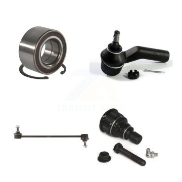 Front Left Wheel Bearing Lower Ball Joint Outer Tie Rod End Sway Bar Link Kit For Mazda 5 K77-101120