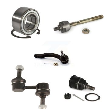 Front Left Bearing Lower Ball Joint Tie Rod & Link Kit (5Pc) For 1999-2000 Honda Civic Si K77-101133