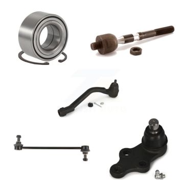Front Right Bearing Lower Ball Joint Tie Rod Link Kit (5Pc) For Hyundai Sonata GAS engine K77-101149