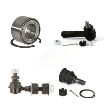 Front Wheel Bearing Lower Ball Joint Outer Tie Rod & Link Kit For 2000-2006 Nissan Sentra K77-101155