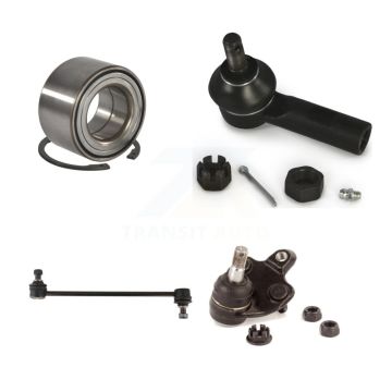 Front Bearing Lower Ball Joint Outer Tie Rod End Link Kit For Toyota Matrix Pontiac Vibe K77-101158