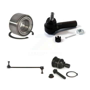 Front Wheel Bearing Lower Ball Joint Outer Tie Rod Link Kit For Ford Escape Mazda Tribute K77-101162