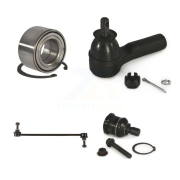 Front Wheel Bearing Lower Ball Joint Outer Tie Rod Link Kit For Ford Escape Mazda Tribute K77-101163