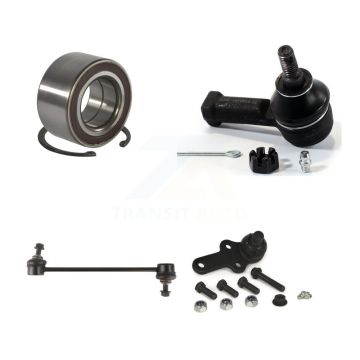 Front Bearing Lower Ball Joint Outer Tie Rod Sway Bar Stabilizer Link Kit For Ford Focus K77-101166