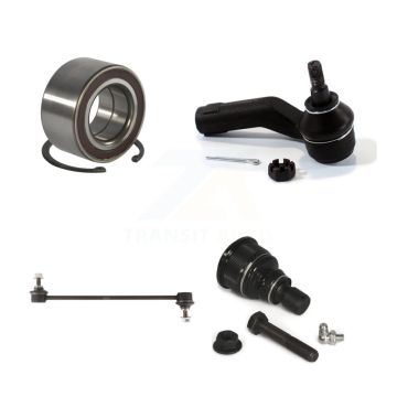 Front Right Wheel Bearing Lower Ball Joint Outer Tie Rod & Sway Bar Link Kit For Mazda 5 K77-101175