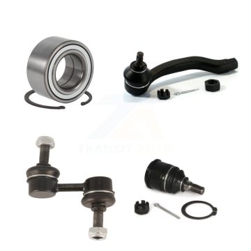 Front Right Bearing Lower Ball Joint Outer Tie Rod End Link Kit For 1997-2001 Honda CR-V K77-101176