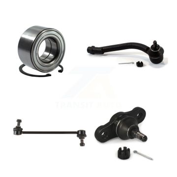 Front Right Bearing Lower Ball Joint Outer Tie Rod Link Kit For Hyundai Elantra Kia Forte K77-101179