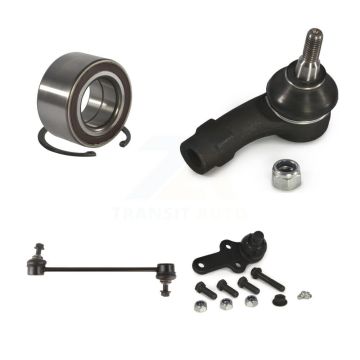 Front Right Wheel Bearing Lower Ball Joint Outer Tie Rod Sway Bar Link Kit For Ford Focus K77-101182