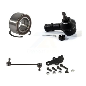 Front Right Wheel Bearing Lower Ball Joint Outer Tie Rod Sway Bar Link Kit For Ford Focus K77-101183
