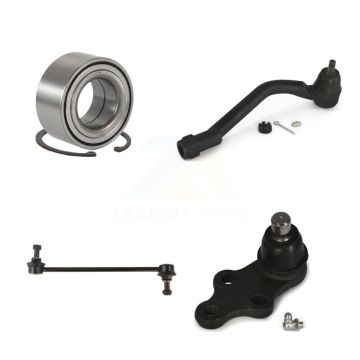 Front Right Wheel Bearing Lower Ball Joint Outer Tie Rod Link Kit For Hyundai Tucson Kia K77-101187