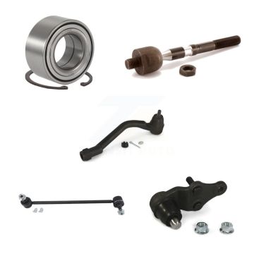 Front Right Bearing Lower Ball Joint Tie Rod End Link Kit (5Pc) For Kia Optima GAS engine K77-101204