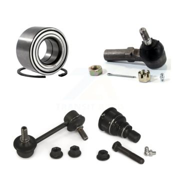 Front Right Wheel Bearing Lower Ball Joint Outer Tie Rod Link Kit For 1998-2002 Mazda 626 K77-101207