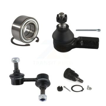 Front Right Bearing Lower Ball Joint Outer Tie Rod End Sway Bar Link Kit For Honda Civic K77-101210