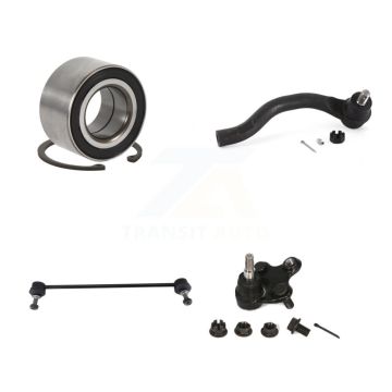Front Right Bearing Lower Ball Joint Outer Tie Rod End Link Kit For Honda Civic Acura ILX K77-101213