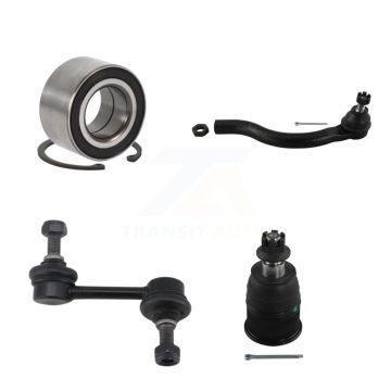 Front Right Bearing Lower Ball Joint Outer Tie Rod & Link Kit For Honda Accord Acura TSX K77-101215