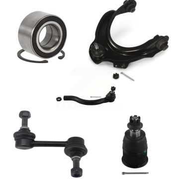 Front Right Upper Arm Lower Ball Joint Outer Tie Rod Link Kit (5Pc) For Honda Accord TSX K77-101222