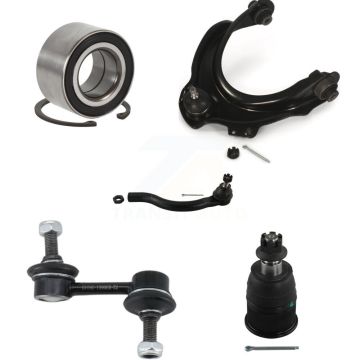 Front Right Upper Arm Lower Ball Joint Outer Tie Rod End Link Kit (5Pc) For Honda Accord K77-101223