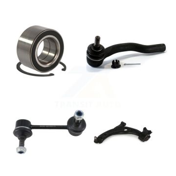 Front Left Bearing Lower Control Arm Outer Tie Rod End Link Kit For 2007-2012 Mazda CX-7 K77-101238