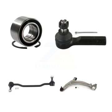 Front Left Bearing Lower Control Arm Outer Tie Rod & Link Kit For 2005-2006 Nissan Altima K77-101245
