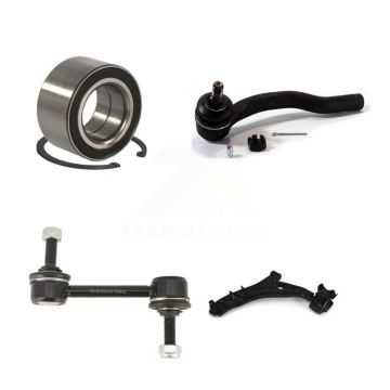 Front Left Bearing Lower Control Arm Outer Tie Rod End Link Kit For Ford Edge Lincoln MKX K77-101247