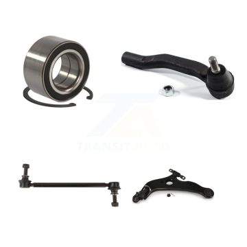 Front Left Bearing Lower Control Arm Outer Tie Rod & Link Kit For 2004-2010 Toyota Sienna K77-101249