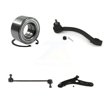Front Left Bearing Lower Control Arm Outer Tie Rod Link Kit For Hyundai Elantra GT Coupe K77-101254