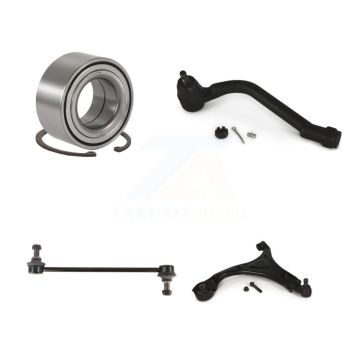 Front Left Bearing Lower Control Arm Outer Tie Rod Link Kit For Hyundai Sonata GAS engine K77-101262