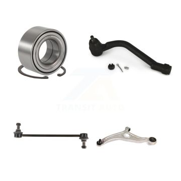 Front Left Bearing Lower Arm Outer Tie Rod & Link Kit For Hyundai Sonata Kia Optima Azera K77-101264