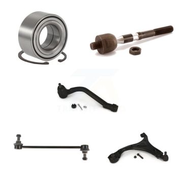 Front Left Bearing Lower Control Arm Tie Rod Link Kit (5Pc) For Hyundai Sonata GAS engine K77-101269