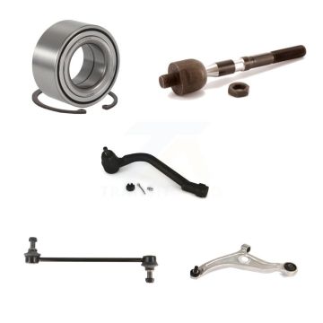 Front Left Bearing Lower Arm Tie Rod & Link Kit (5Pc) For Kia Optima Hyundai Sonata Azera K77-101271