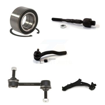 Front Left Bearing Lower Control Arm Tie Rod End Link Kit (5Pc) For Ford Edge Lincoln MKX K77-101274