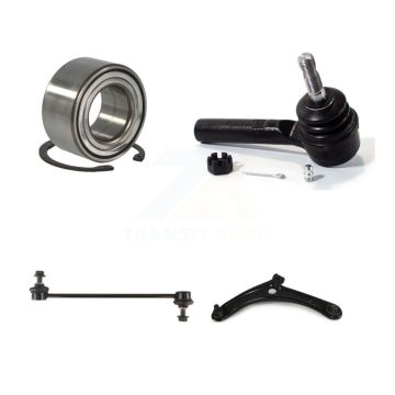 Front Left Wheel Bearing Lower Arm Outer Tie Rod Link Kit For Jeep Patriot Compass Dodge K77-101288