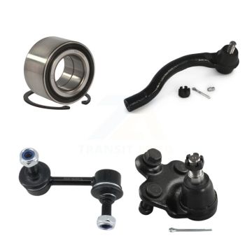 Front Right Bearing Lower Ball Joint Outer Tie Rod End Link Kit For Honda Civic 1.3L 1.8L K77-101301