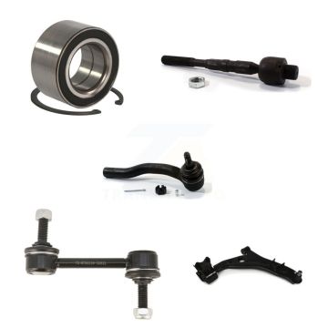 Front Right Bearing Lower Control Arm Tie Rod & Link Kit (5Pc) For Ford Edge Lincoln MKX K77-101317