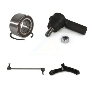 Front Right Bearing Lower Control Arm Outer Tie Rod End Link Kit For Suzuki SX4 Crossover K77-101322