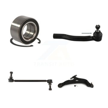Front Right Bearing Lower Control Arm Outer Tie Rod Link Kit For 2004-2010 Toyota Sienna K77-101340