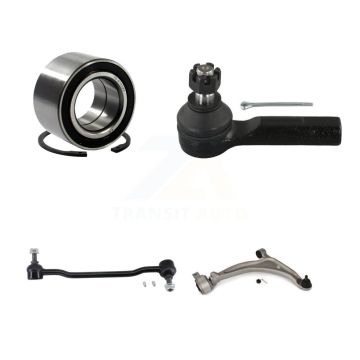 Front Right Bearing Lower Control Arm Outer Tie Rod Link Kit For 2005-2006 Nissan Altima K77-101353