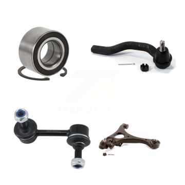 Front Right Bearing Lower Control Arm Outer Tie Rod End Link Kit For 2006-2011 Acura CSX K77-101354