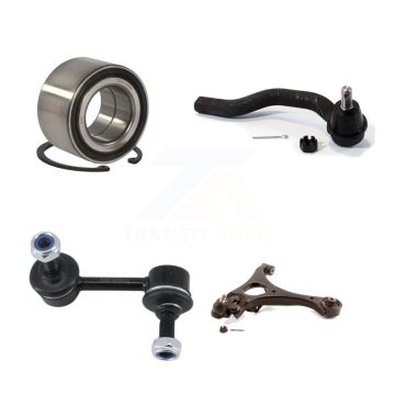 Front Right Bearing Lower Control Arm Outer Tie Rod & Link Kit For Honda Civic 1.3L 1.8L K77-101355