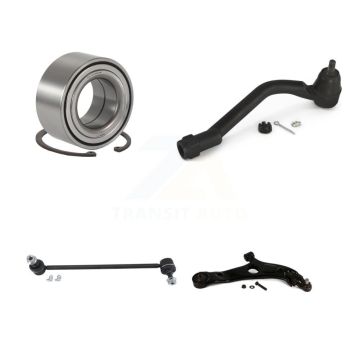 Front Right Bearing Lower Control Arm Outer Tie Rod & Link Kit For Kia Optima GAS engine K77-101359
