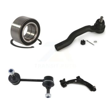 Front Right Bearing Lower Control Arm Outer Tie Rod End Link Kit For 2007-2012 Mazda CX-7 K77-101361
