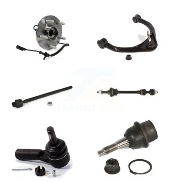 Front Left Bearing Upper Control Arm Lower Ball Joint Tie Rod Link Kit (6Pc) For Ram 1500 K77-101400