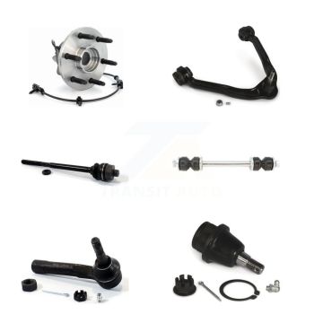 Front Bearing Upper Control Arm Lower Ball Joint Tie Rod Link Kit (6Pc) For Chevrolet GMC K77-101403