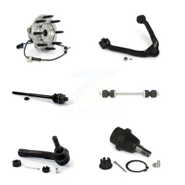 Front Bearing Upper Control Arm Lower Ball Joint Tie Rod Link Kit (6Pc) For Chevrolet GMC K77-101404